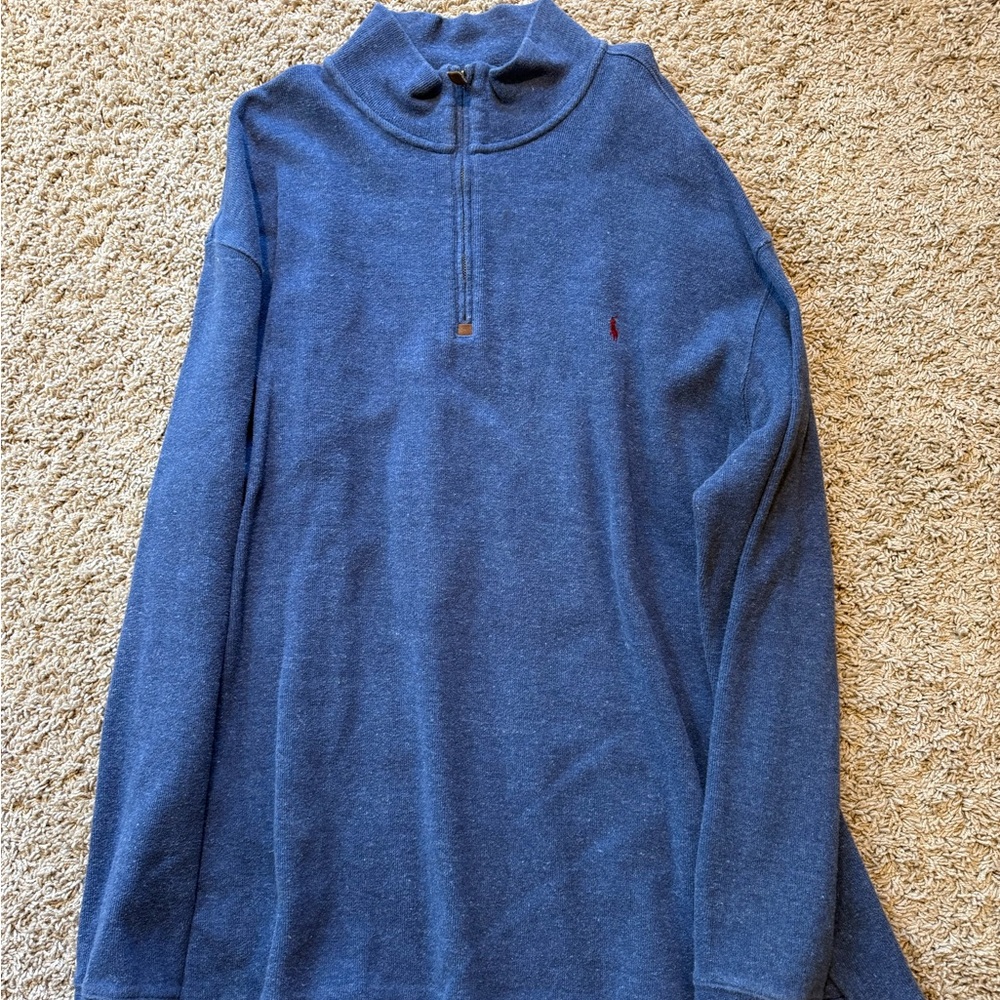 Ralph Lauren Polo Blue Knit Top